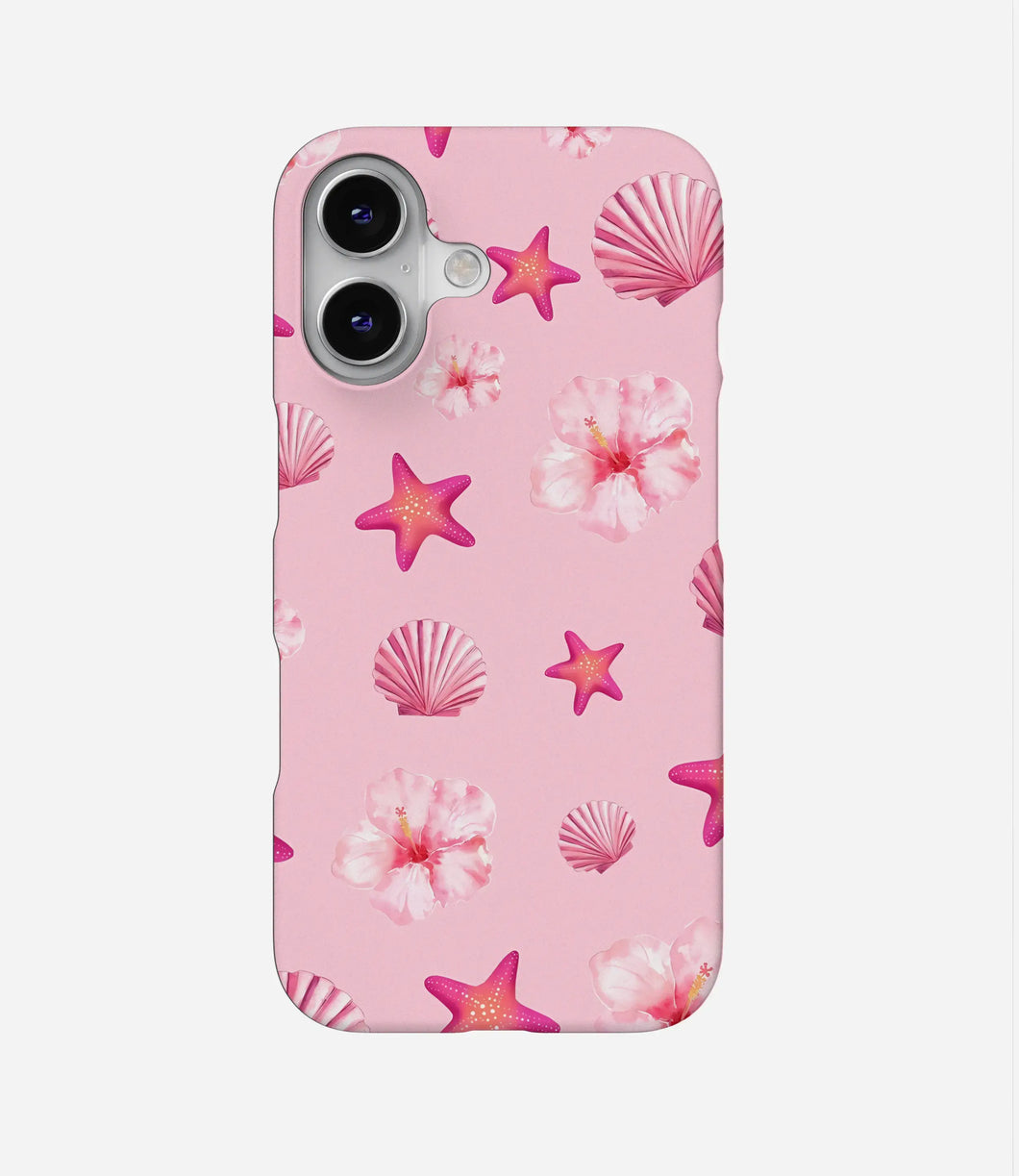 Pink Tropical Breeze Hard Case