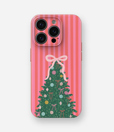 Pinkmas Tree Glossy Hard Case