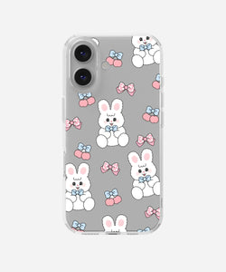 Playful Pals Clear Silicone Phone Case