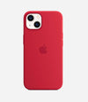 Solid Red Soft Silicone iPhone Case