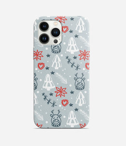 Reindeer Resilience Christmas Hard Phone Case