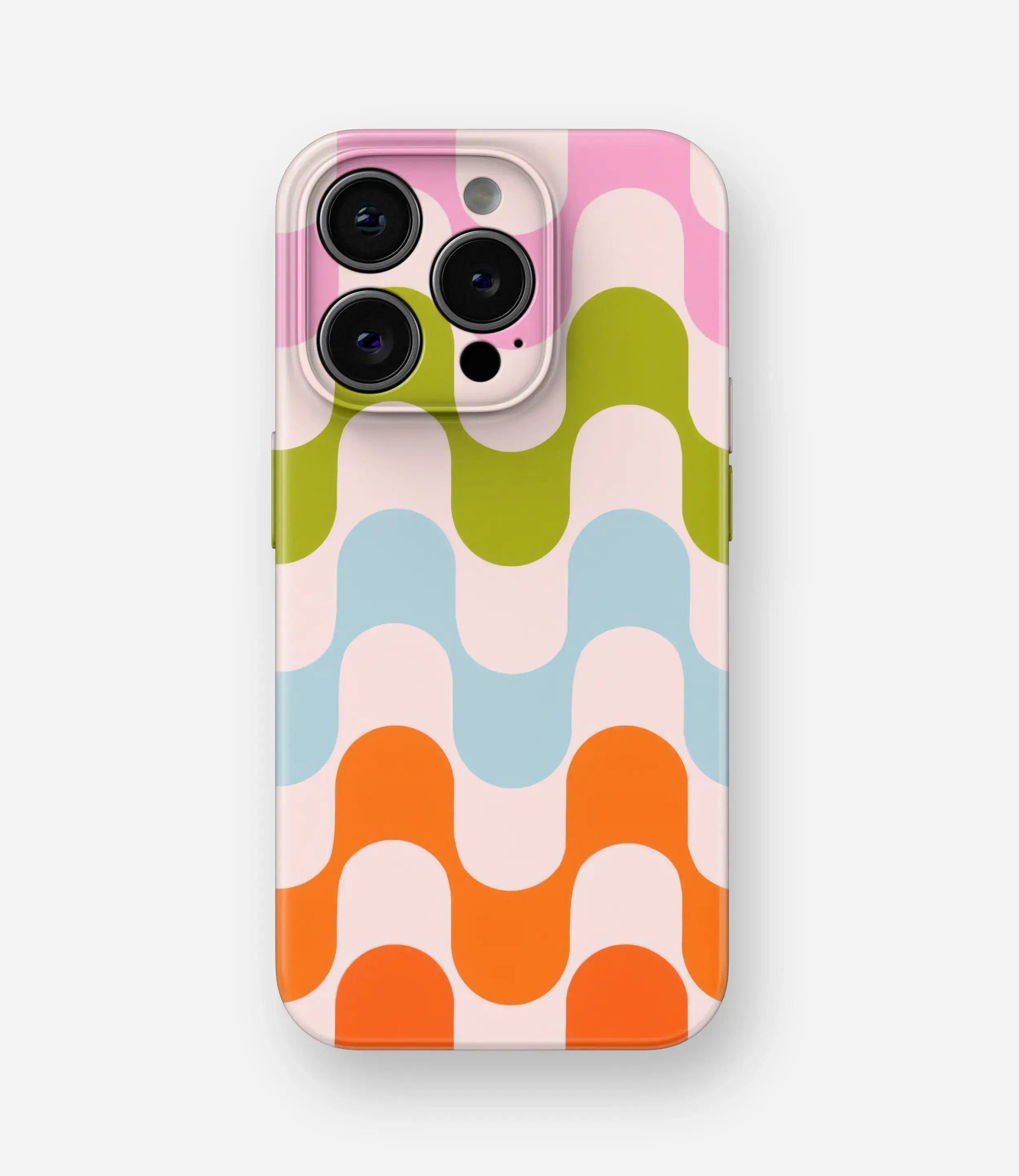 Retro Flow Glossy Hard Case