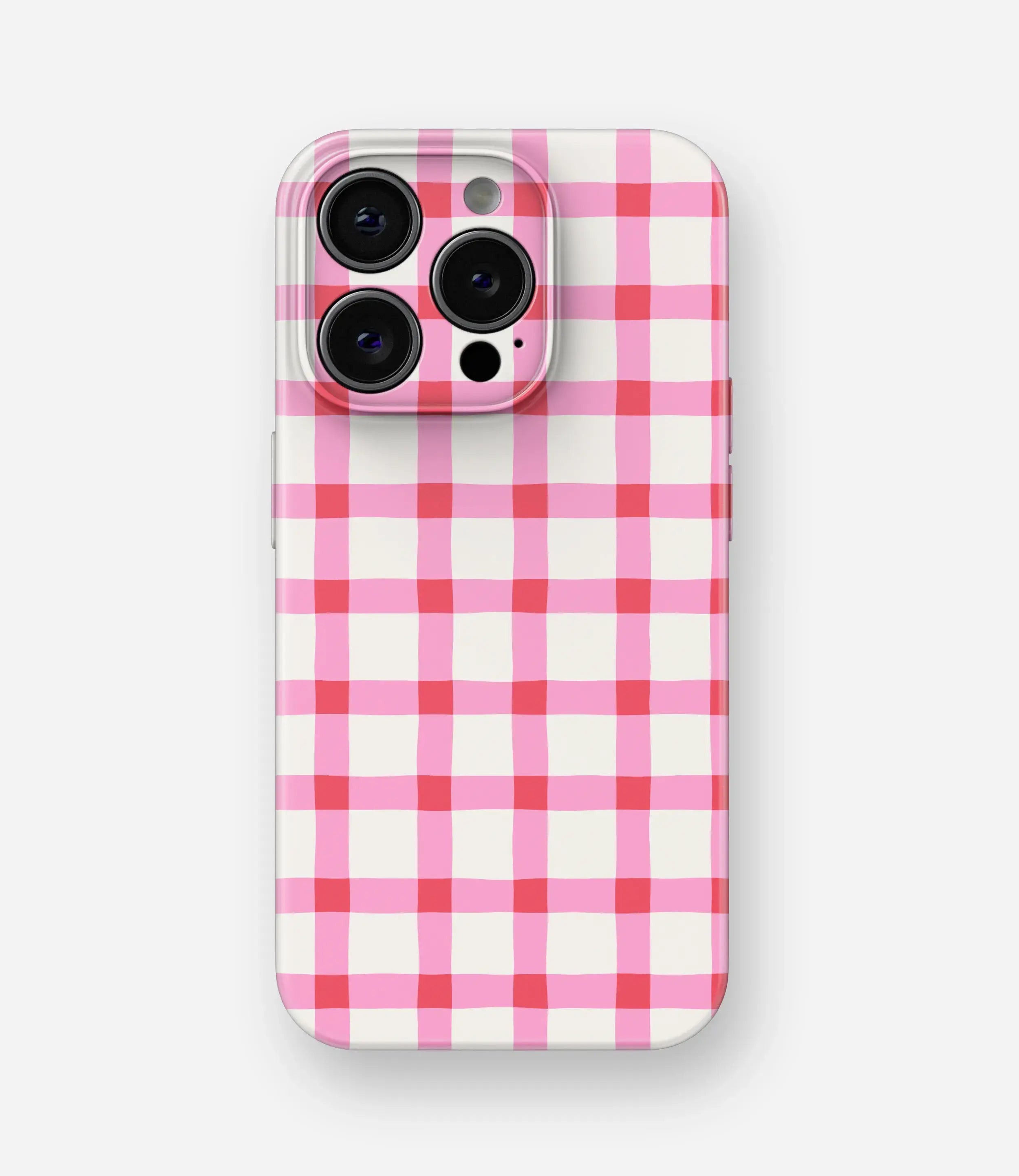 Rosy Checkmate Glossy Hard Case