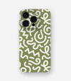Sage Scribbles Glossy Hard Case