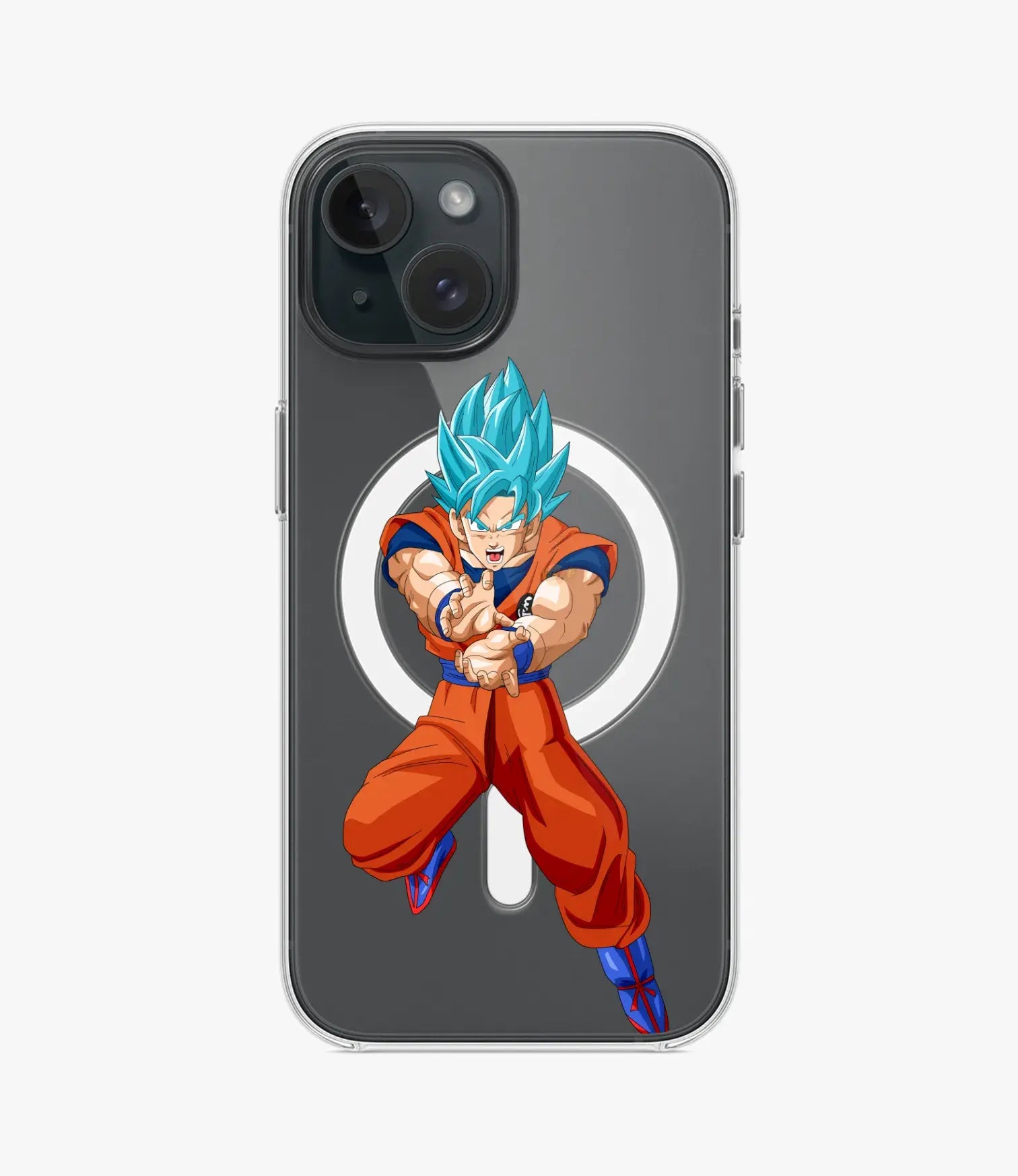 Saiyan Shield Magsafe Clear Phone Case