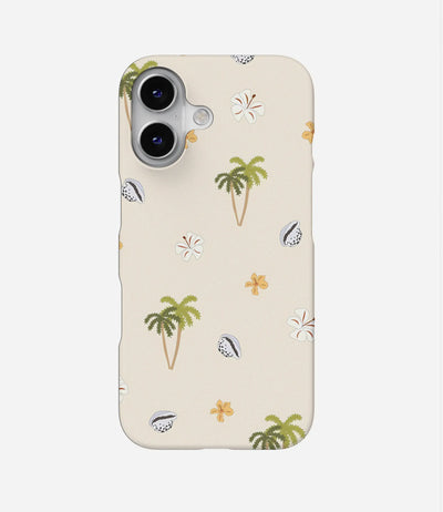 Sandy Palm Escape Hard Case