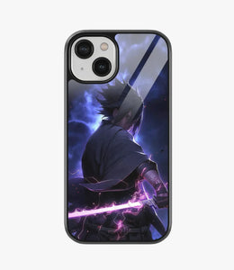 Sasuke Uchiha Glass Case for iPhone 15