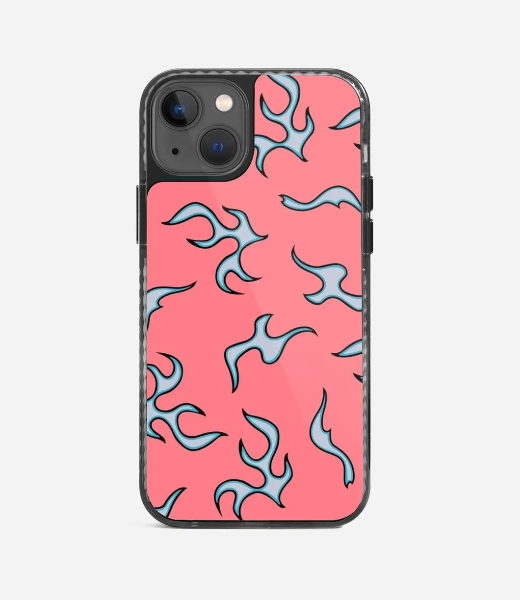 Sea Pink Flame Y2K Stride 2.0 Phone Case