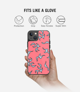 Sea Pink Flame Y2K Stride 2.0 Phone Case