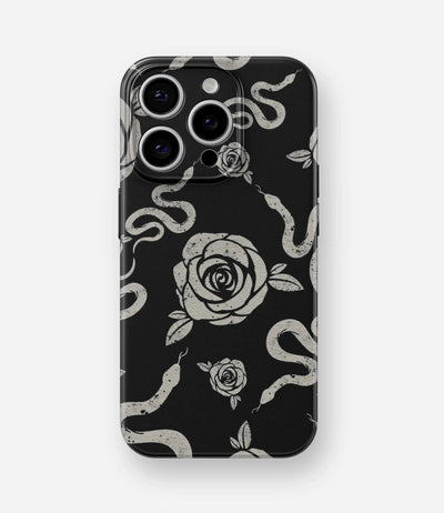 Serpent & Rose Noir Glossy Hard Case