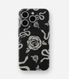 Serpent & Rose Noir Glossy Hard Case
