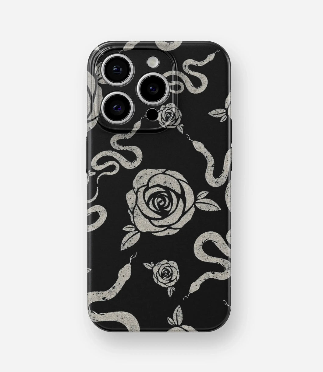 Serpent & Rose Noir Glossy Hard Case