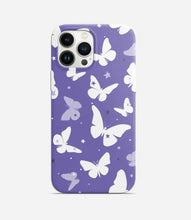 Load image into Gallery viewer, Silhouettes of Butterflies Phone Case
