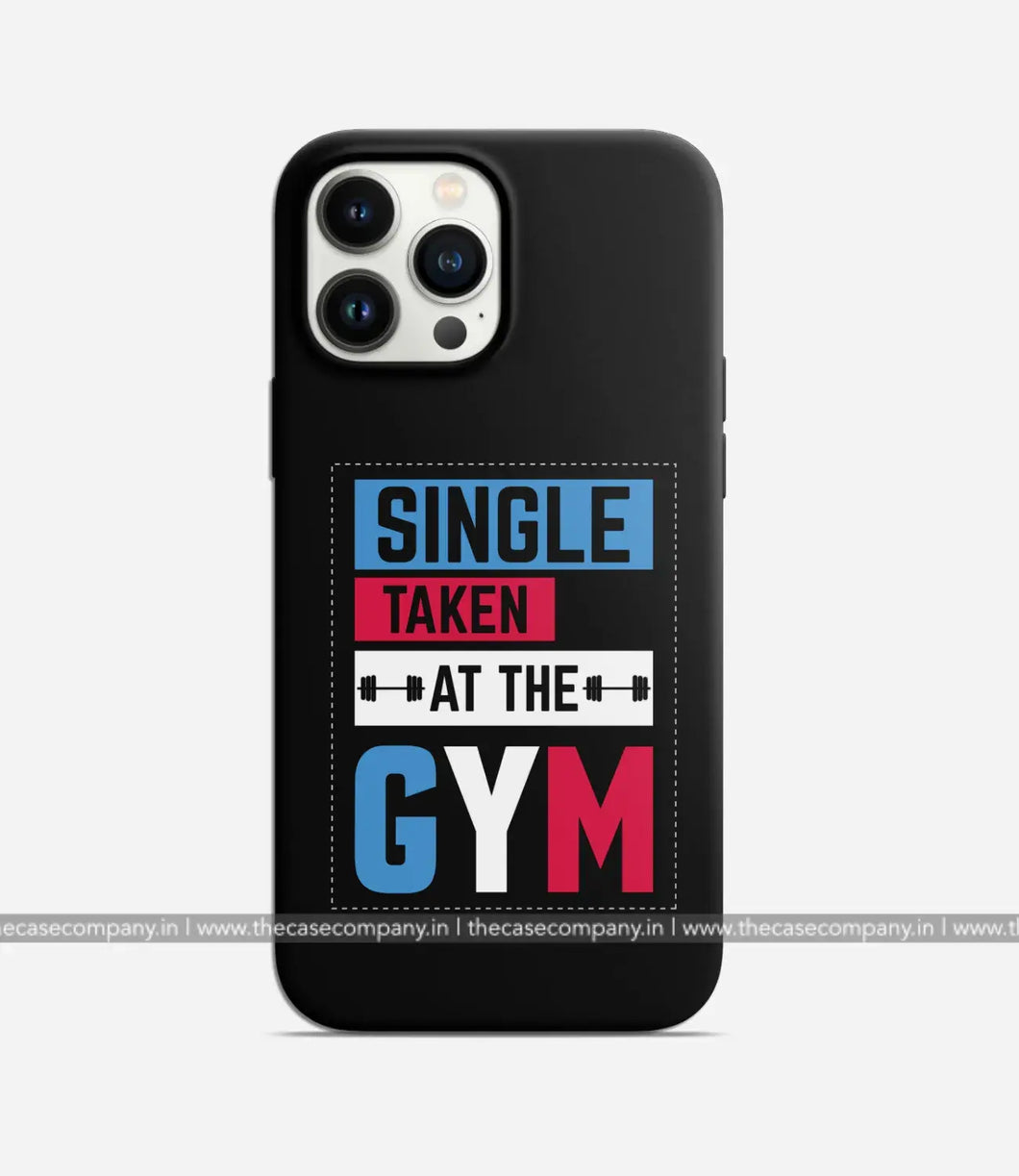 Single Taken At Gym Phone Case