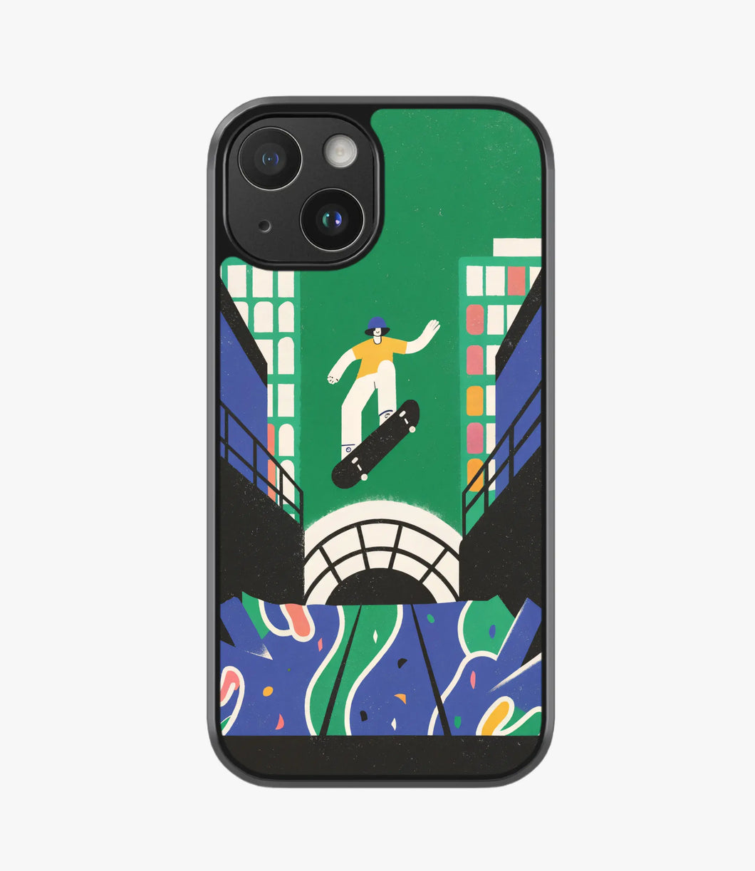 Skate the Skyline Hybrid Matte Case