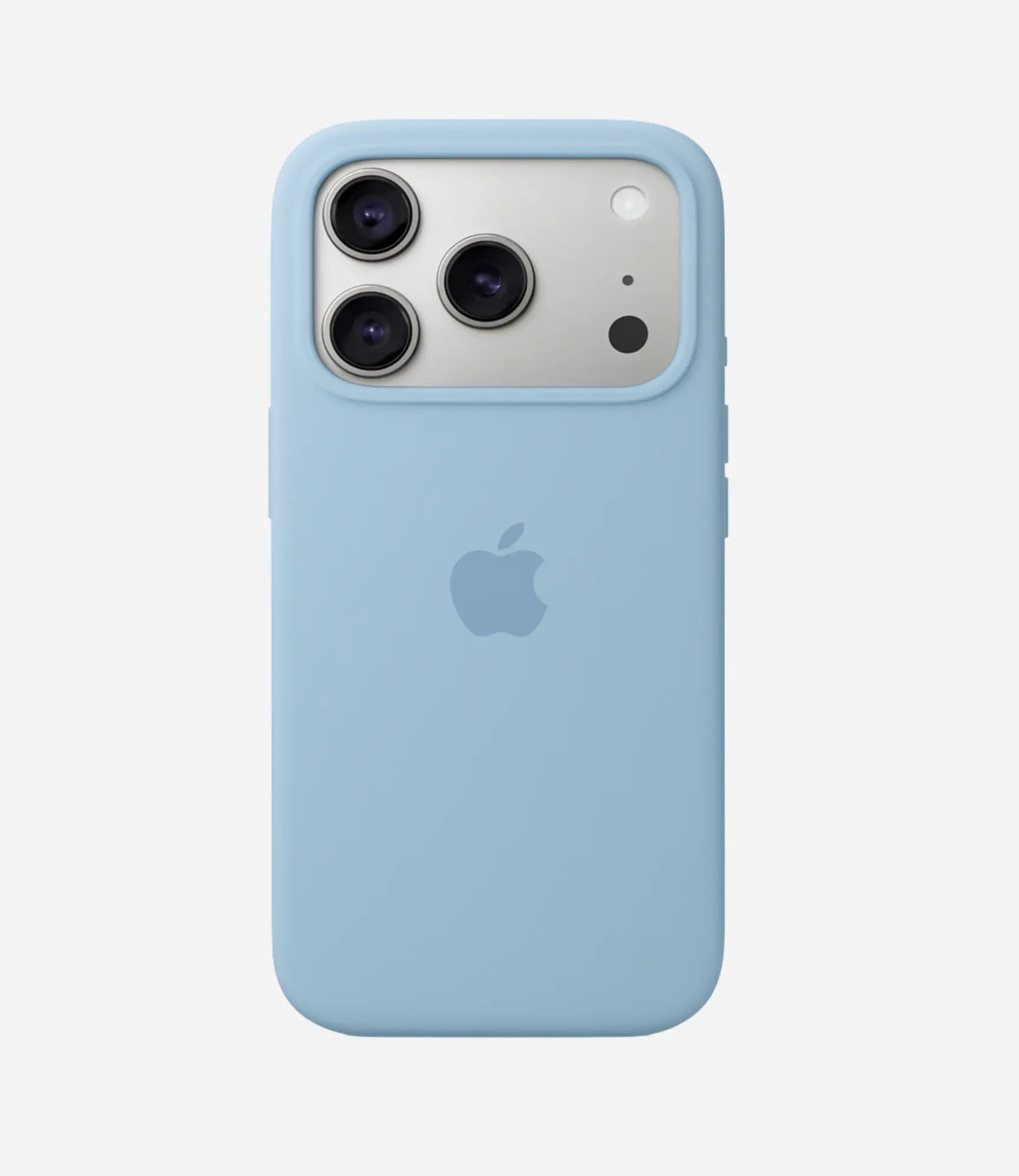Solid Sky Soft Silicone iPhone Case by The Case Company