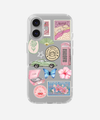 Soft Days Club Clear Silicone Phone Case