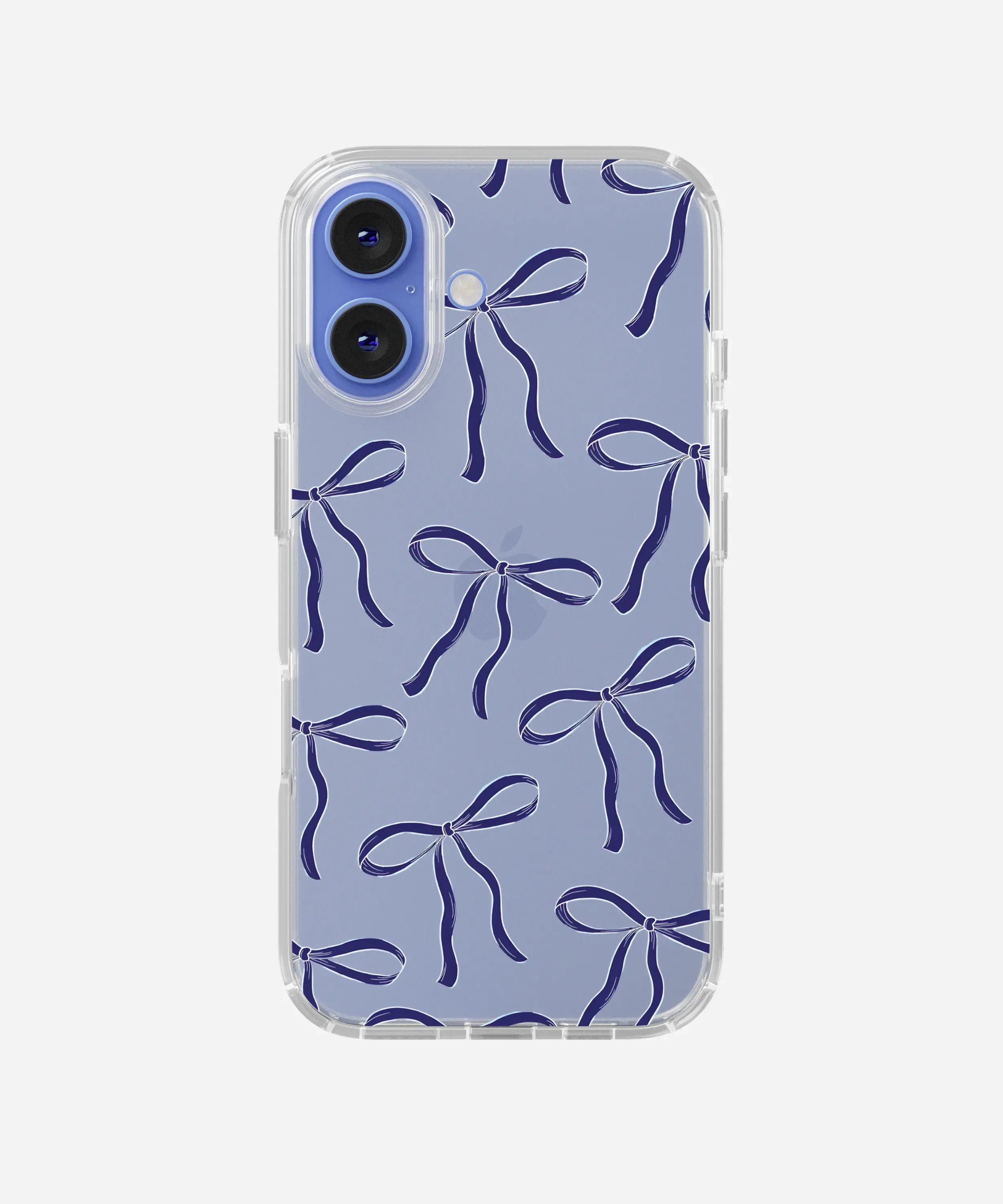 Soft Tie Clear Silicone Phone Case