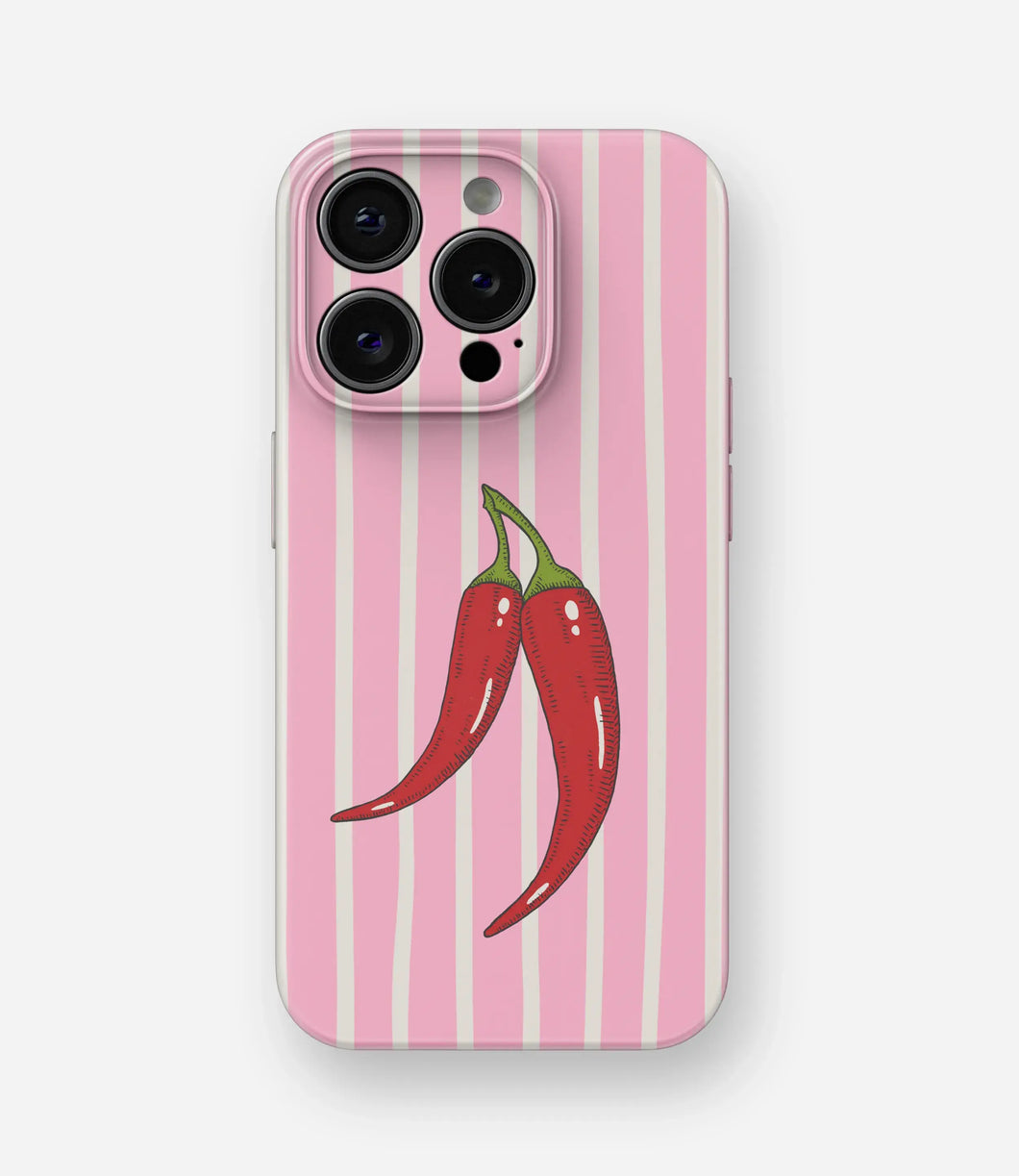 Spicy Stripes Glossy Hard Case