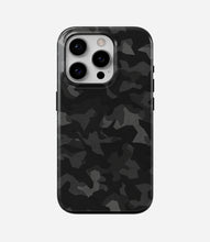 Load image into Gallery viewer, Stealth Night Camo Glossy Armoured Case
