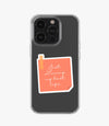 Sticky Handwritten Custom Note Silicone Case