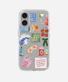 Strawberry & Sass Clear Silicone Phone Case