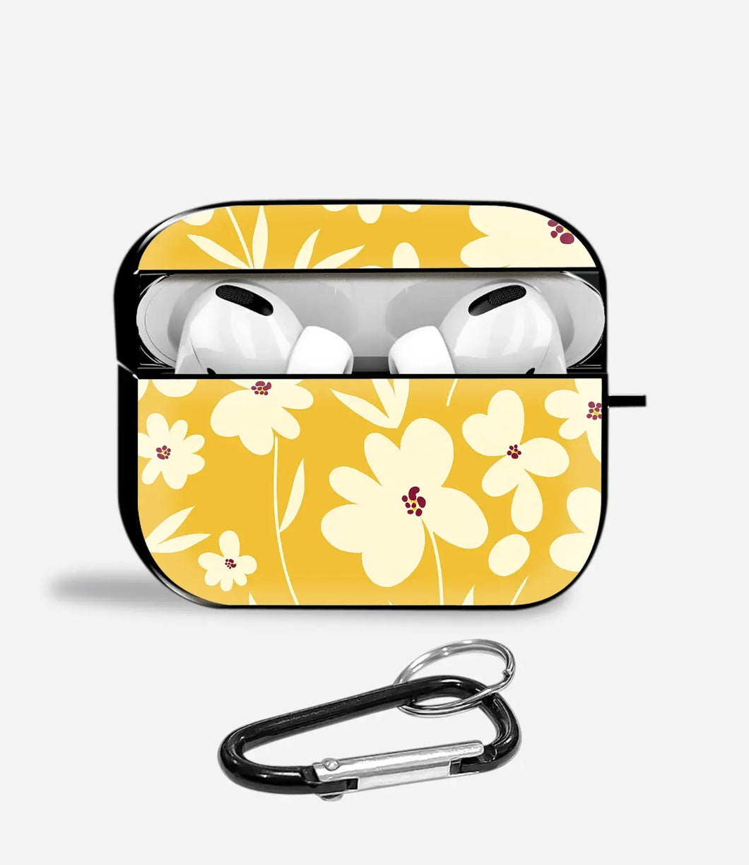 Sunshine Bloom Aipods Glass Case