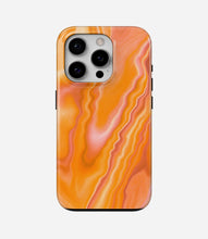 Load image into Gallery viewer, Tangerine Agate Glossy Armoured Case
