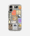 The Chaos Club Clear Silicone Phone Case