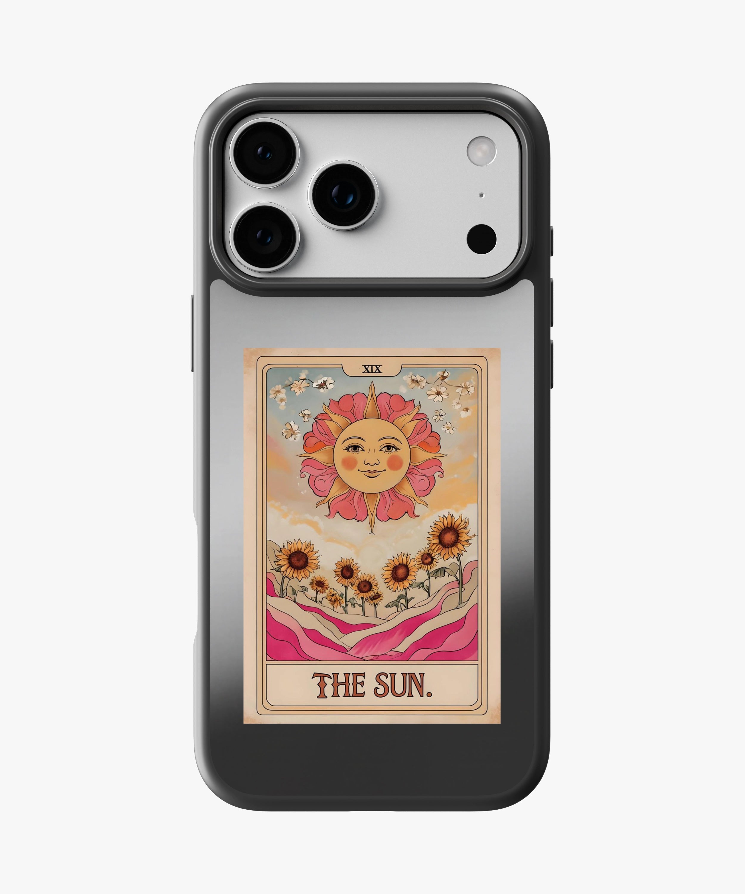 The Sun Tarot Luxe Mirror Phone Case