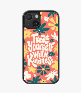 Treat Yourself with Kindness Hybrid Phone Case