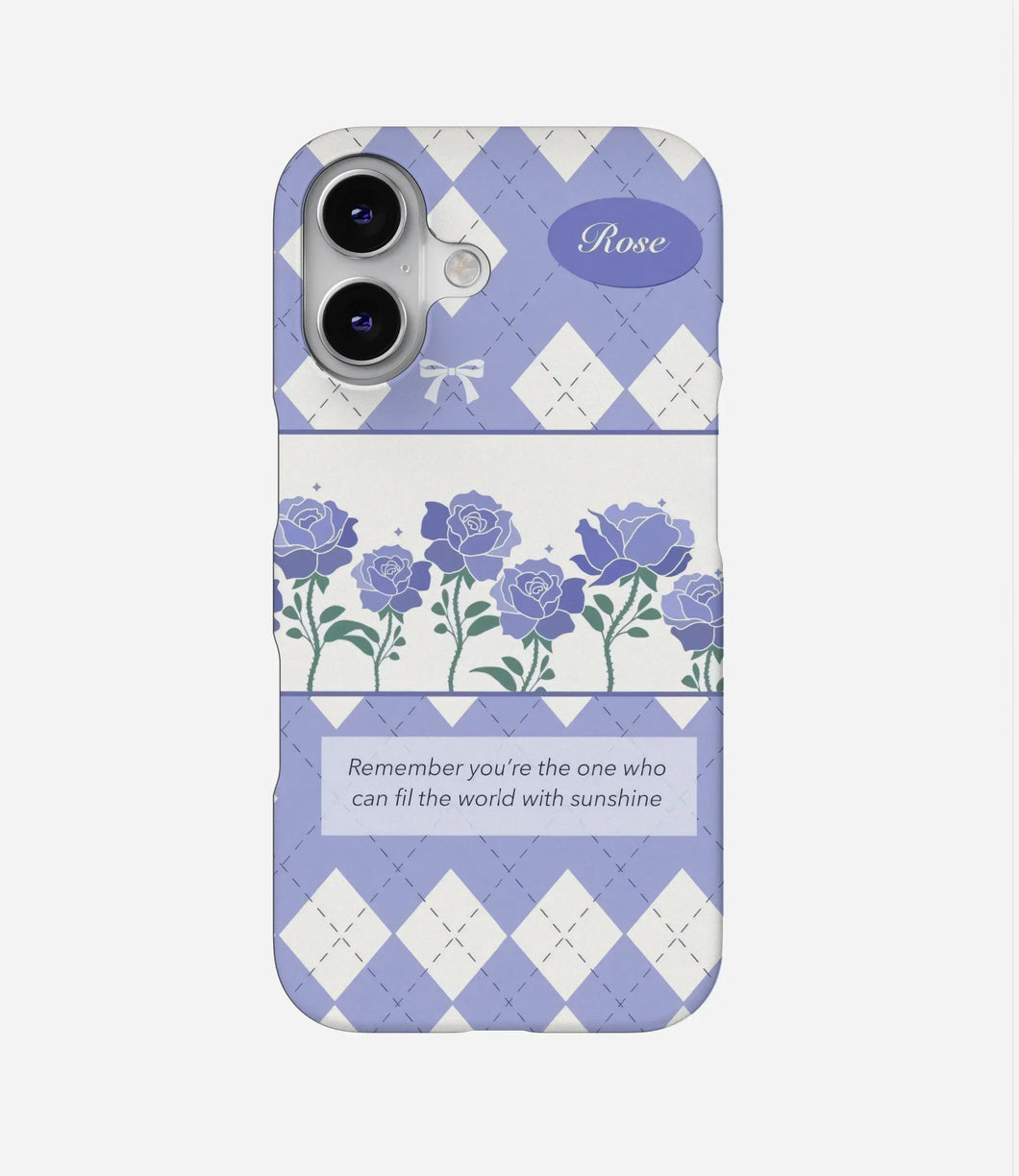 Violet Whisper Hard Case