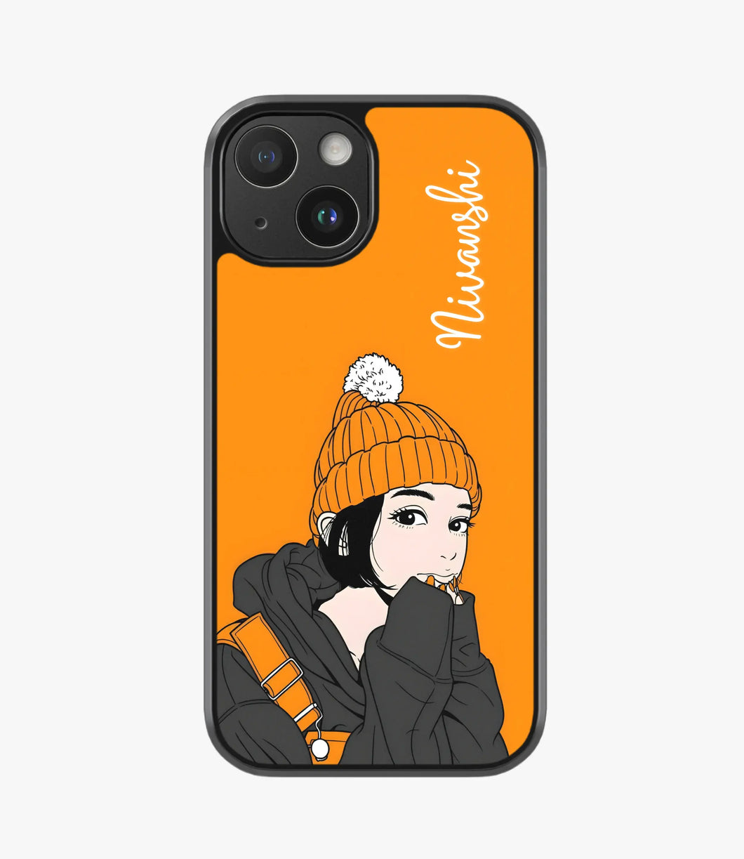 Wanderlust Girl Personalised Hybrid Matte Case