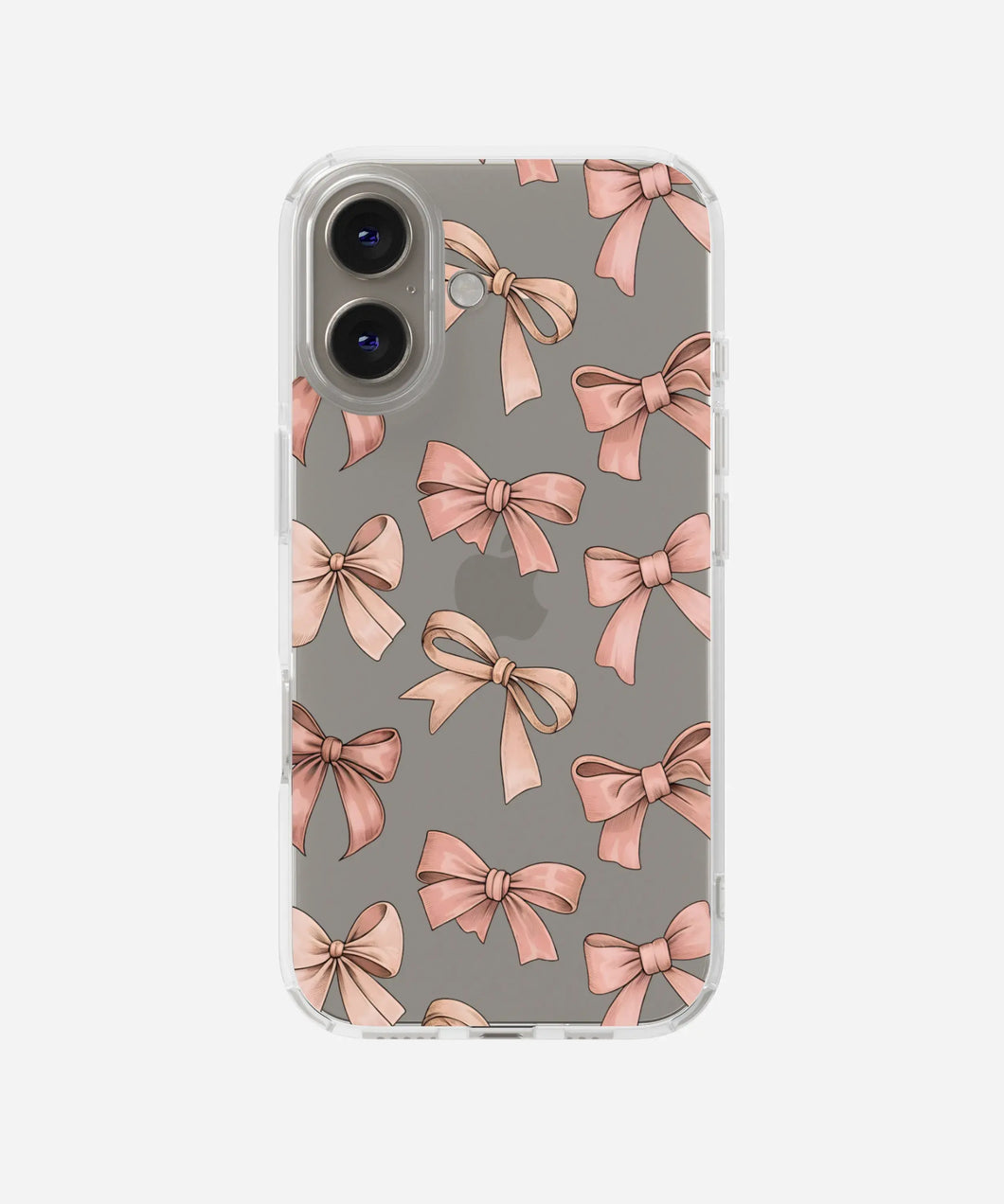 Whimsy Ribbon Clear Silicone Phone Case