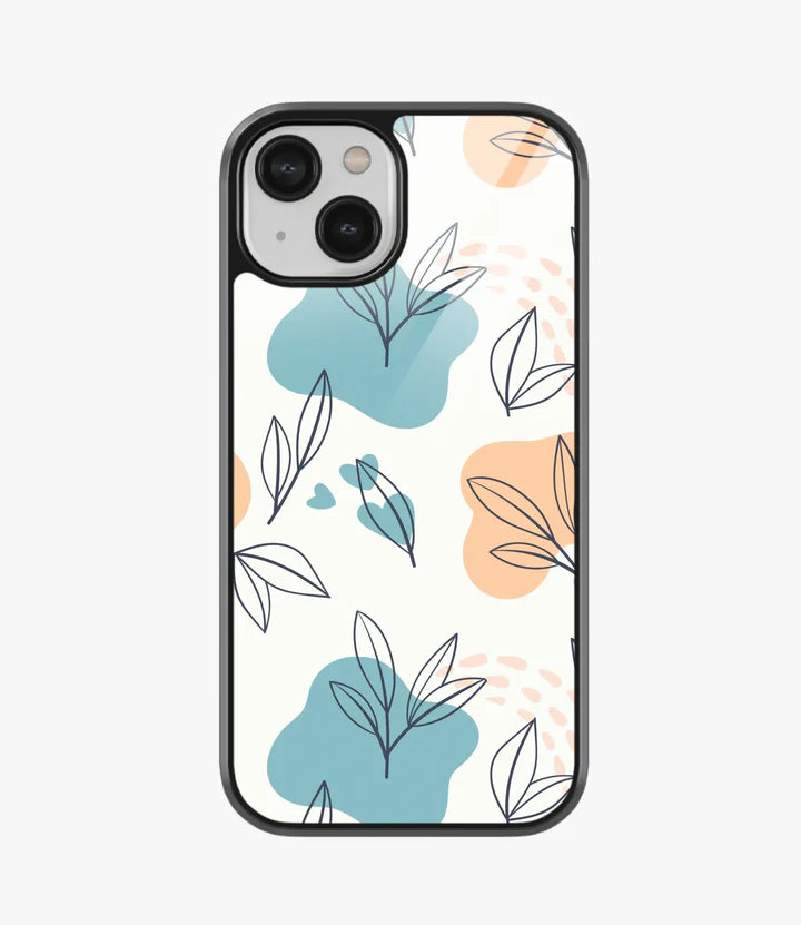 Wild About You Floral Glass Case for iPhone 14