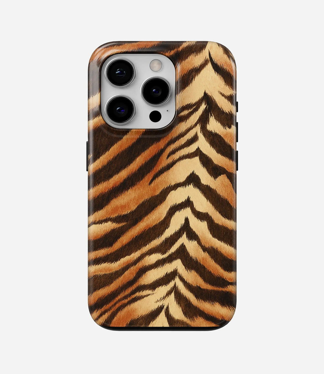 Wild Tiger Stripe Glossy Armoured Case