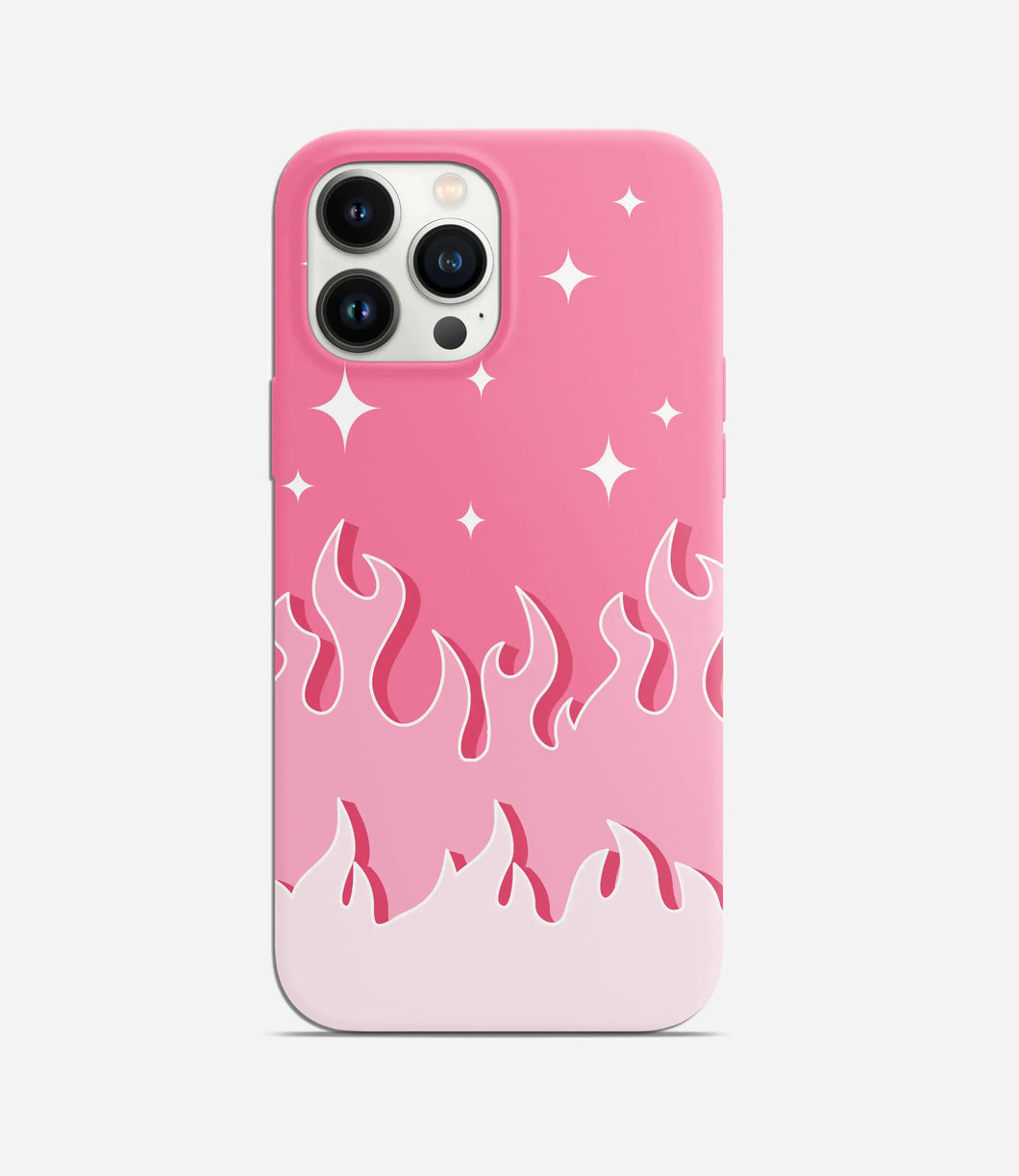 Lavender Flame Phone Case main image 0
