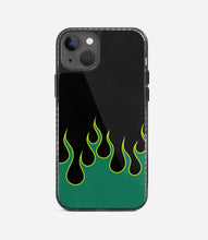 Load image into Gallery viewer, Green Flames Y2K Stride 2.0 Phone Case

