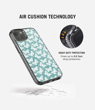 Load image into Gallery viewer, Tie Dye Turquoise Butterfly Y2K Stride 2.0 Phone Case
