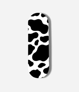 Y2k Cow Print - Black Pop Slider