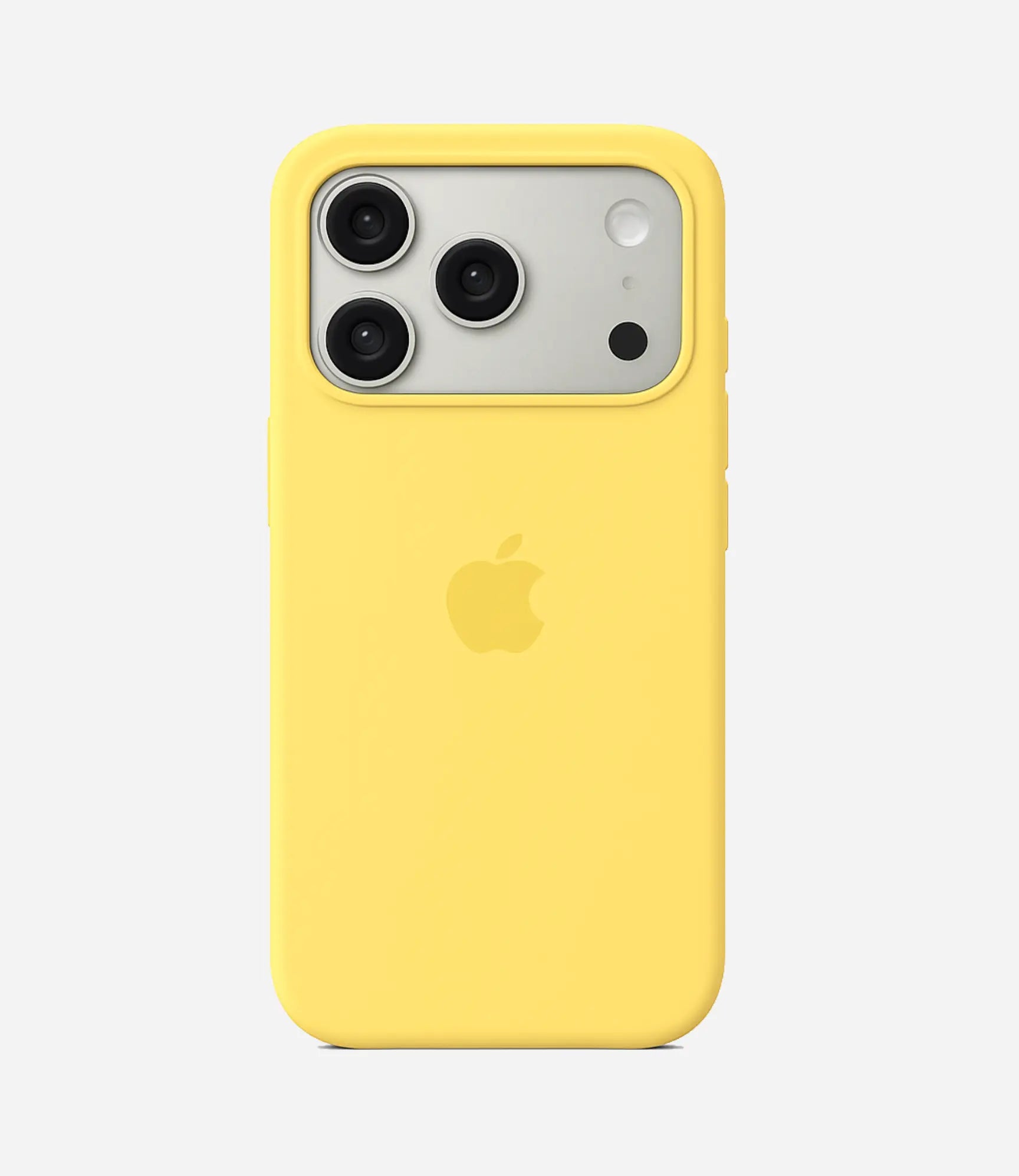 Solid Yellow Soft Silicone iPhone Case by The Case Company
