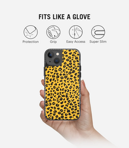 Yellow Leopard Pattern Y2K Stride 2.0 Phone Case