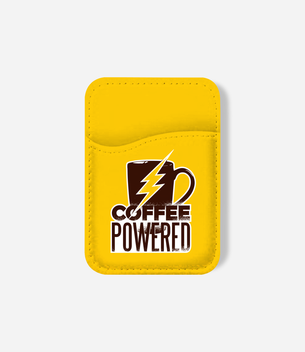 Coffee Powered Phone Wallet