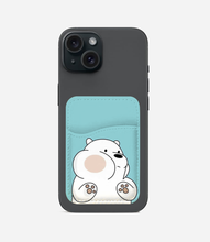 Load image into Gallery viewer, Cute White Bear Phone Wallet
