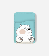 Load image into Gallery viewer, Cute White Bear Phone Wallet
