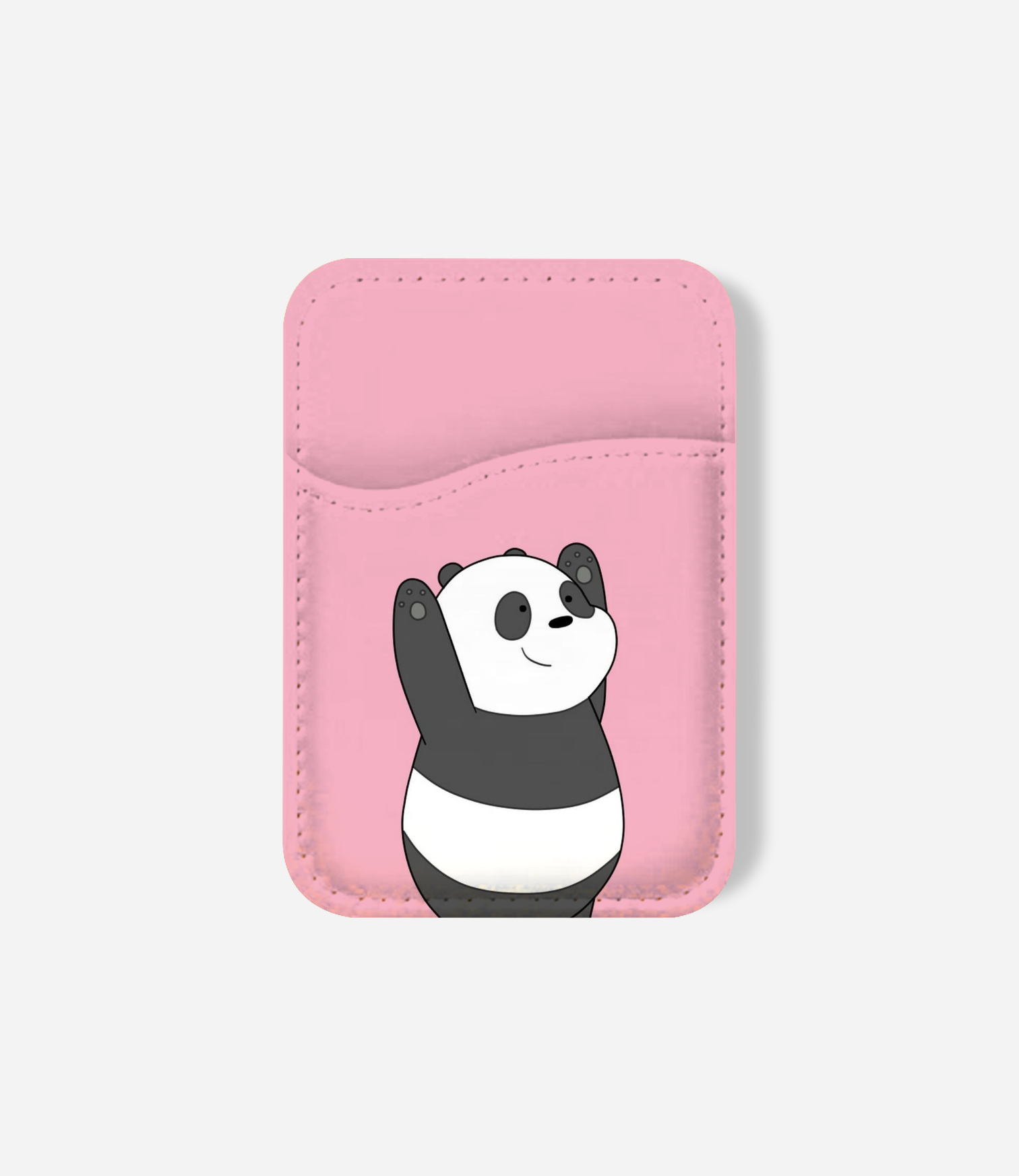 Pink Panda Phone Wallet by The Case Company