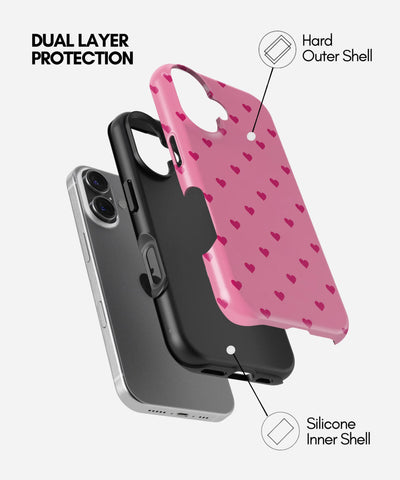Sweetheart Dot Glossy Armoured Case