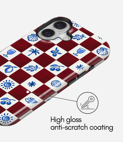 Cherry Coast Glossy Armoured Case