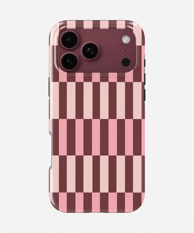Neapolitan Check Glossy Armoured Case