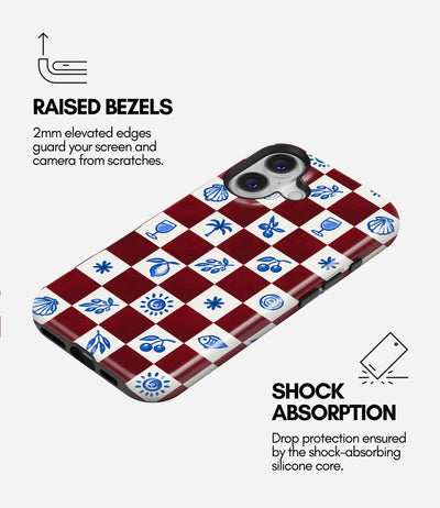 Cherry Coast Glossy Armoured Case